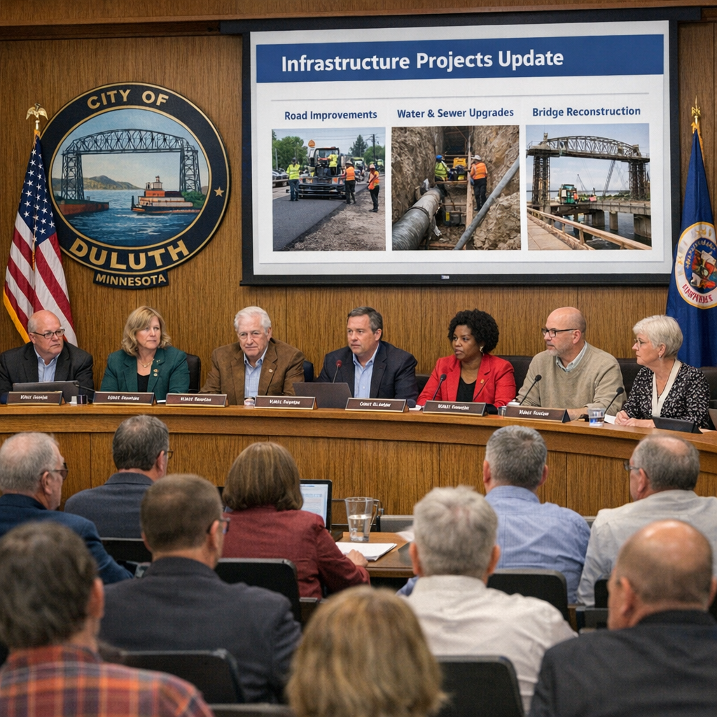 Duluth City Council Approves Major Infrastructure Projects